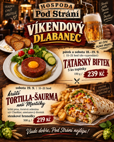Dlabanec na tento víkend